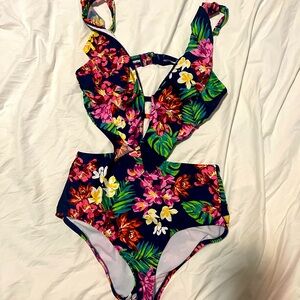 Tropical Monokini Size Medium